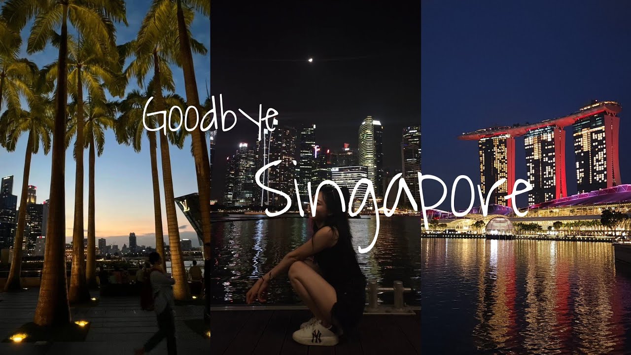🇸🇬 Ep.17 Goodbye Singapore (마지막에 편지) 👋 ft. 아빠 | 인생에서 가장 소중한 추억이 된 한 페이지 ● 다시 만나는 그날까지 안녕🌷🥹 | 출국 vlog