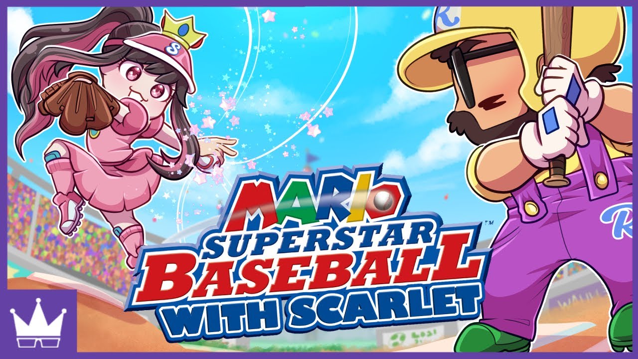 Twitch Livestream | Mario Superstar Baseball w/Scarlet [Gamecube]
