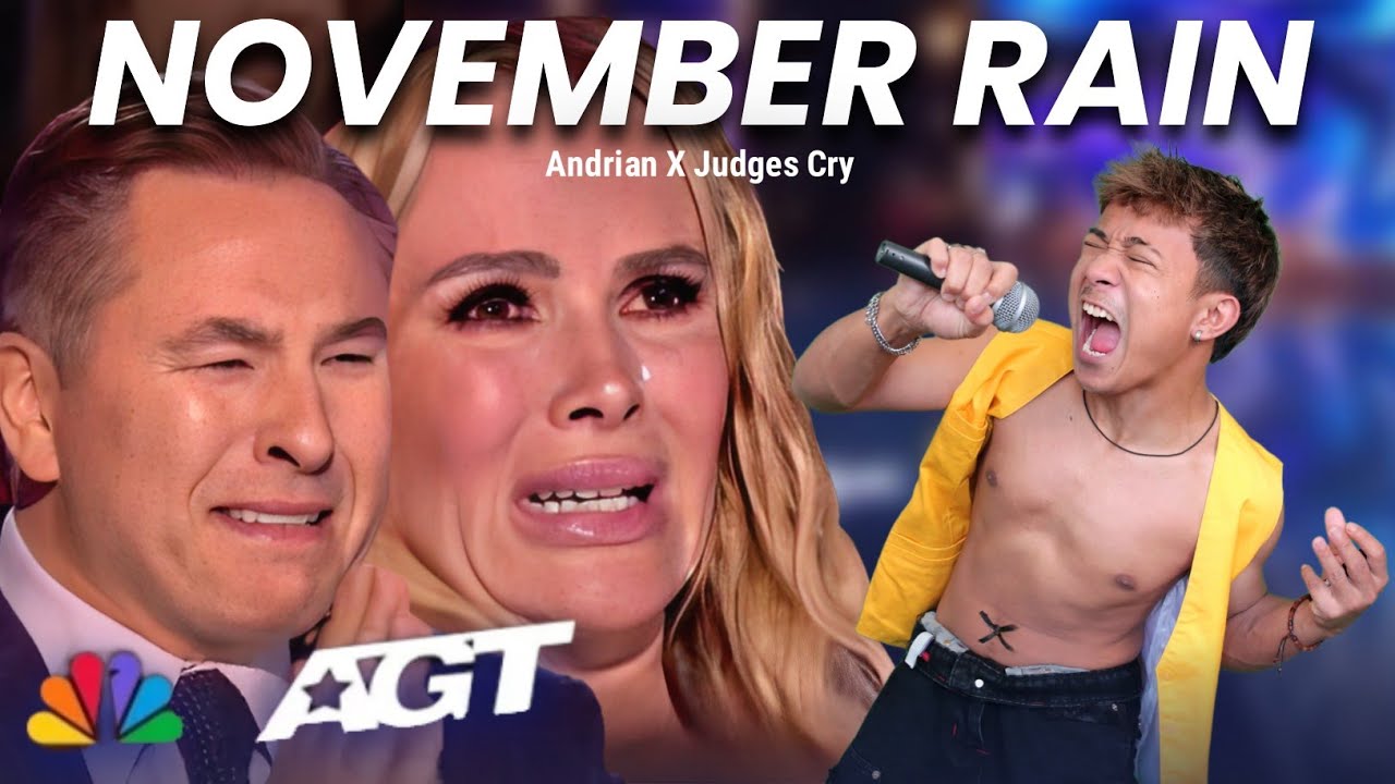 Судьи расплакались, услышав песню November Rain в исполнении самого невероятного голоса в мире!