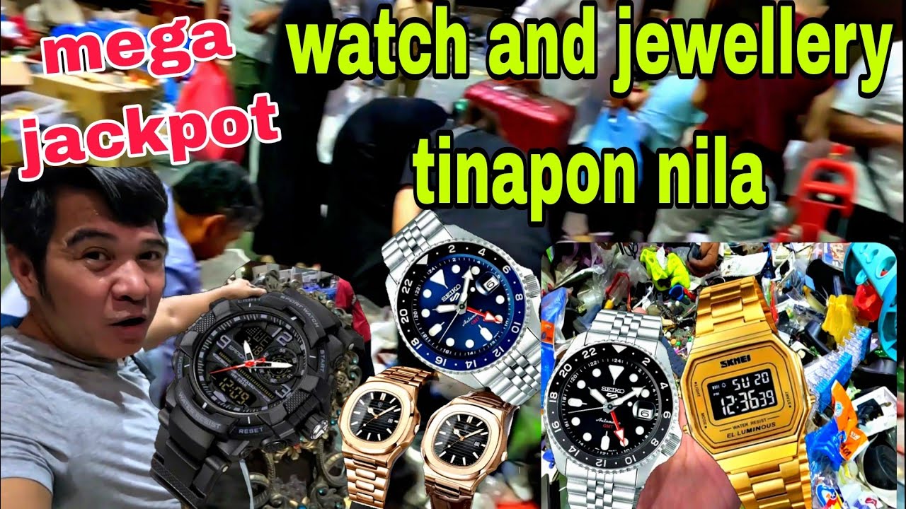 WOW 😮‼️JACKPOT TALAGA WATCH AND JEWELLERY   NASA BASURA KANYAN KANYANG KAL KAL / DUMPSTER DIVING 