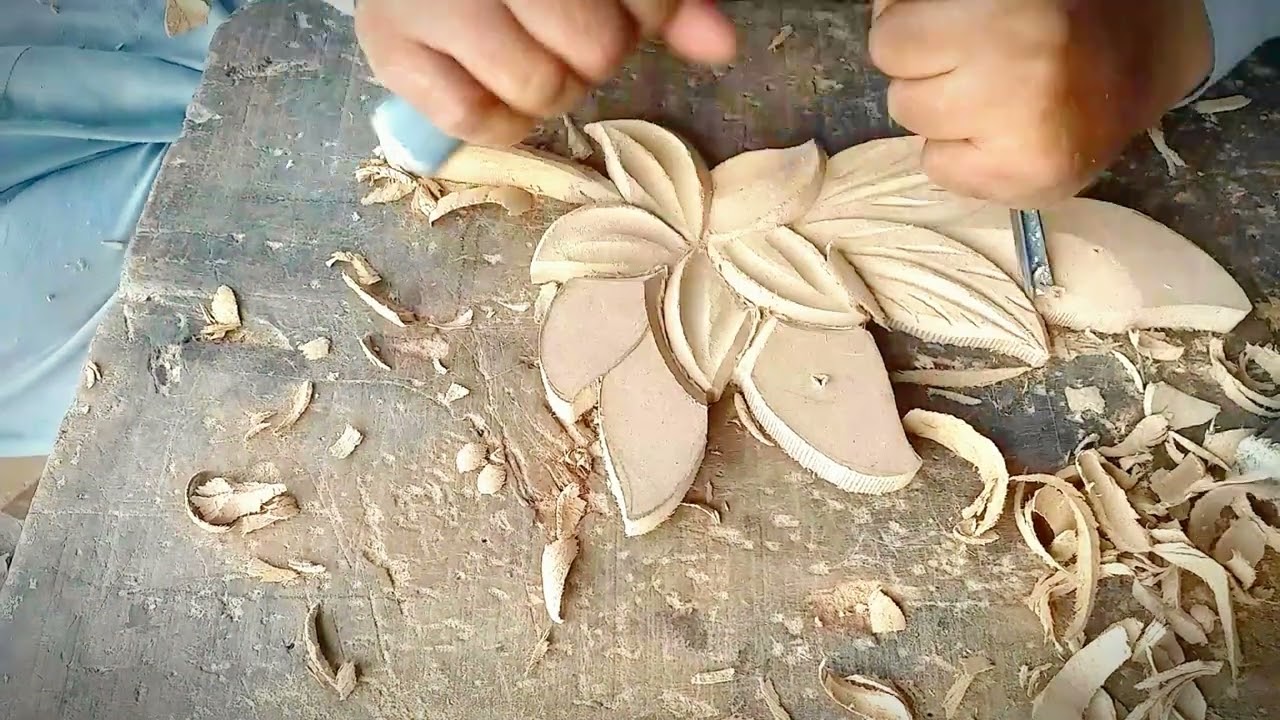 Wood carving Fowler || wood for beginners || wood carving artwork