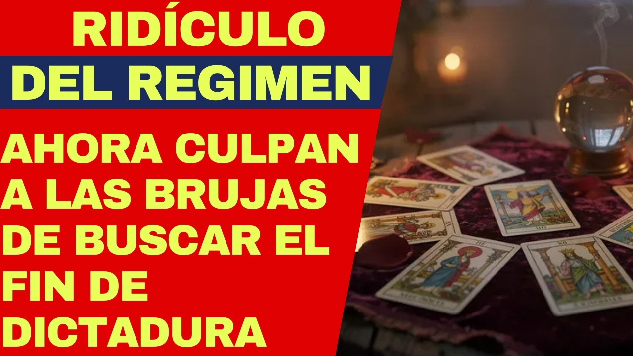 Ridículo del régimen: Brujas y cartománticas buscan erosionar confianza del pueblo en la Revolución