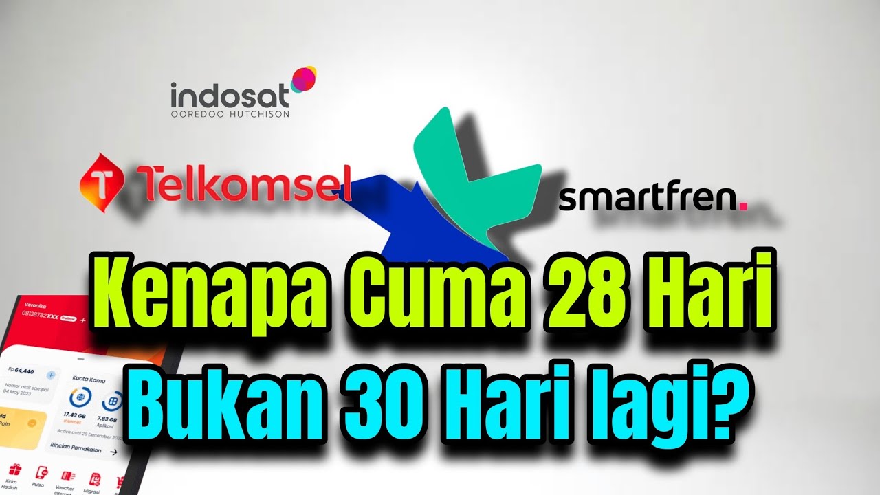 Paket Internet Indonesia 28 Hari?  Ini Akal Akalan Operator atau gimana? Yuk simak faktanya 