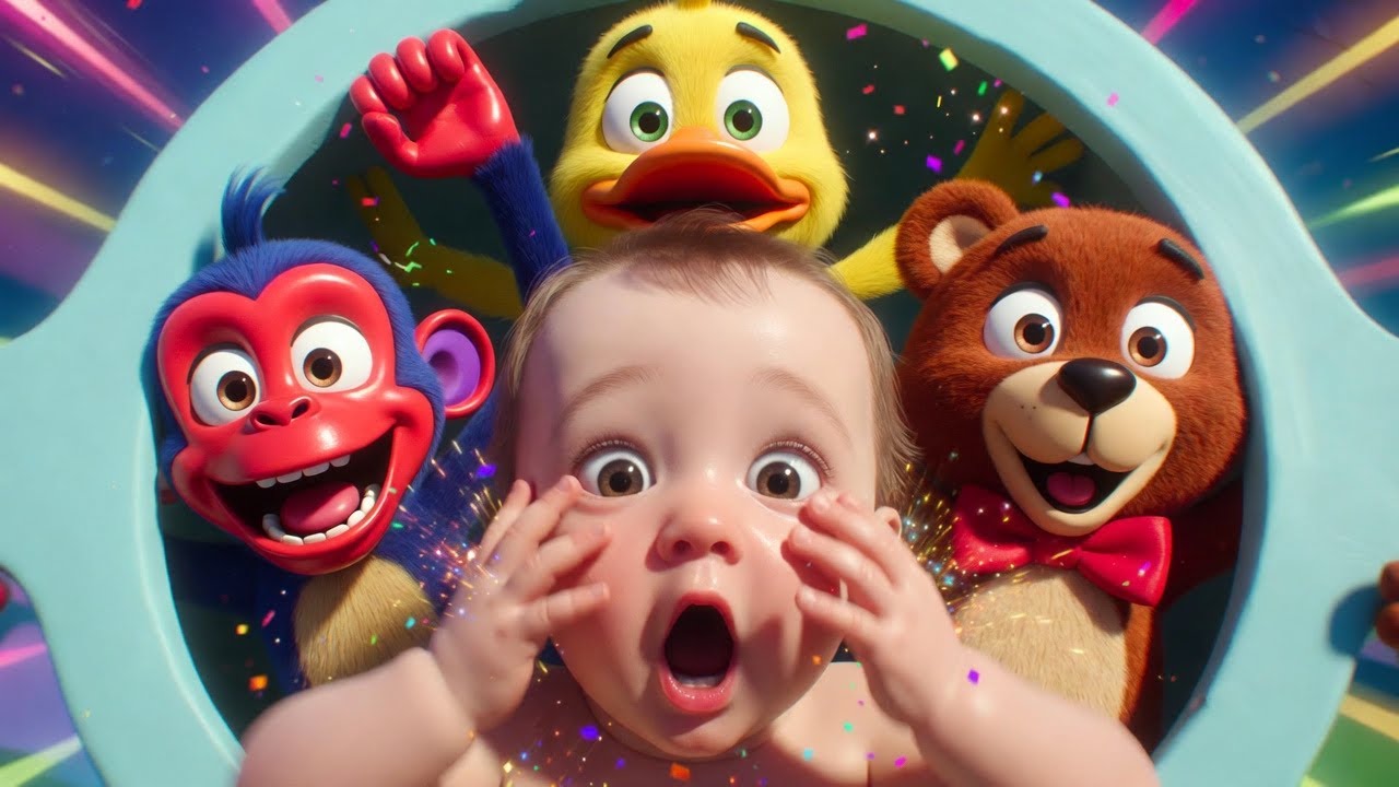 Peek-A-Boo! 👀🙈 Babies CAN’T Stop Laughing | Fun Surprise Song for Toddlers