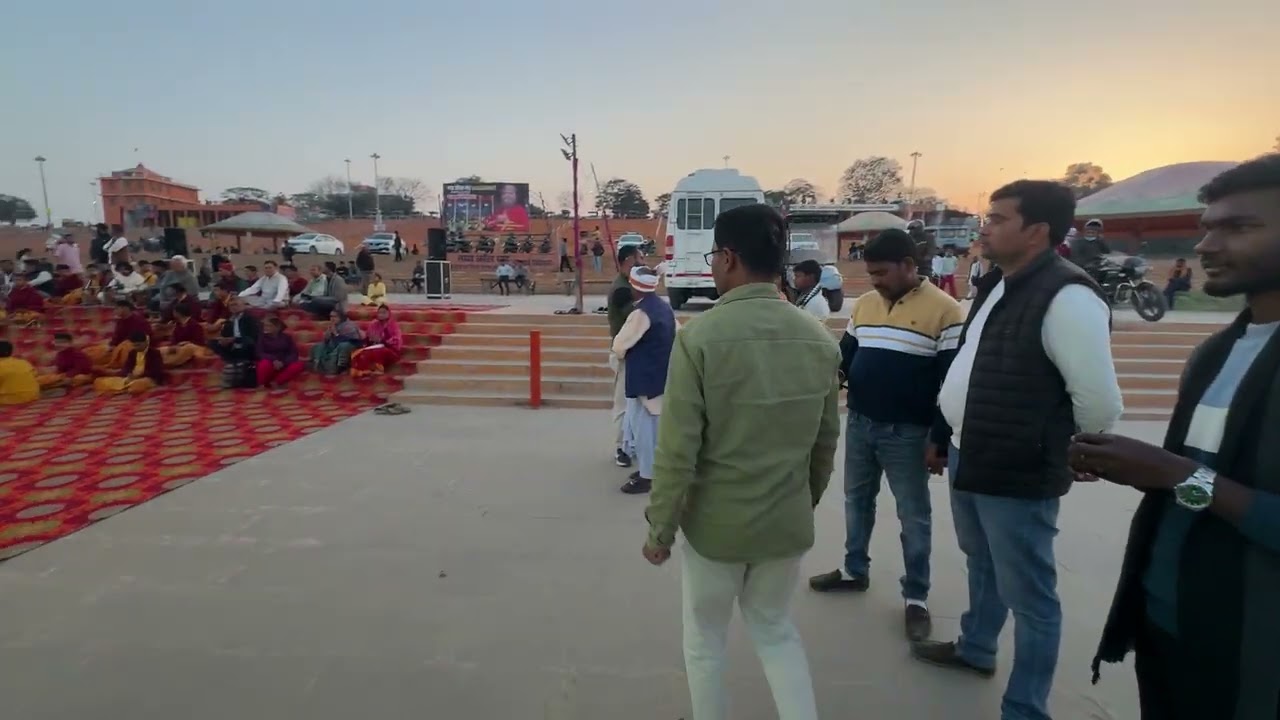 Arail ghat Arti.      #singer #bhagwan #blogger #love #arailghat #prayagraj 