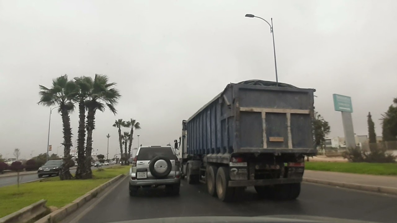 Agadir du Hay Adrar à Hay Salam ENCG أكادير من حي أدرار الى حي السلام مدرسة وطنية للتجارة والتسيير