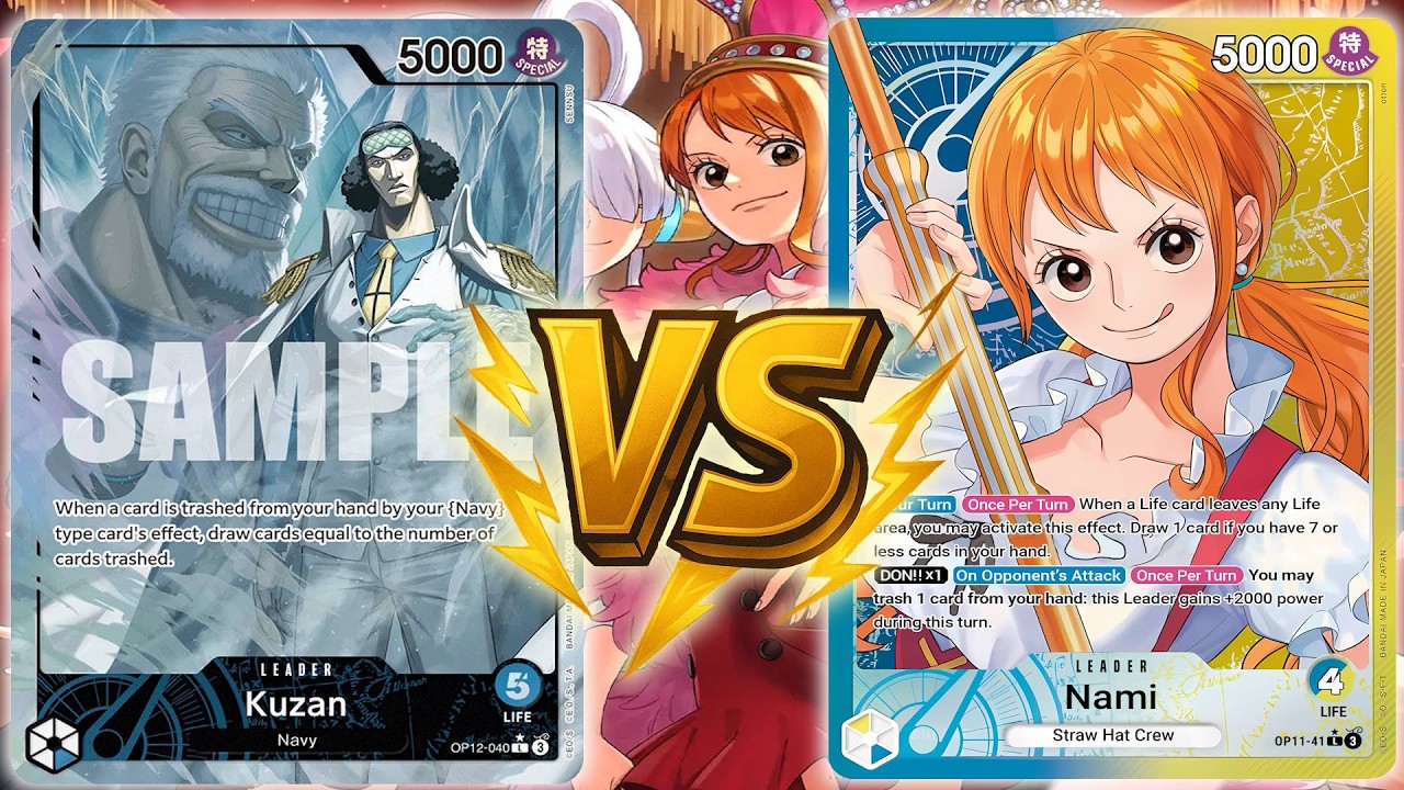 U Kuzan vs UY Nami | OPTCG Sim Gameplay | EB03