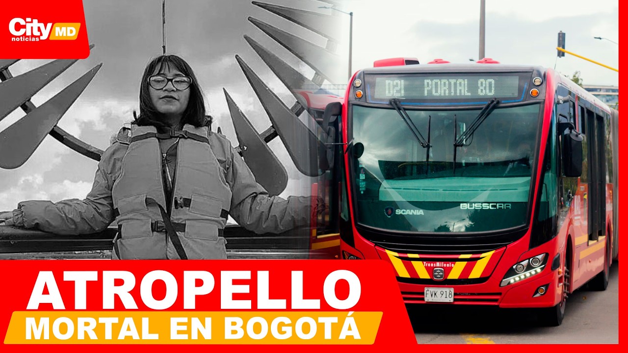 Joven universitaria muere atropellada por bus de Transmilenio en Bogotá | City Noticias Medio Día