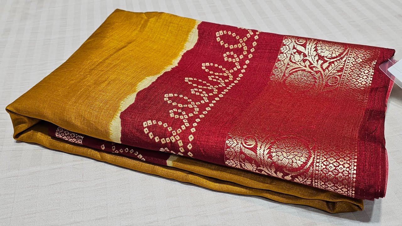 Bandhani Sarees Superhit Collection 2026 | Rakesh Sarees Special Collection &hearts;️ 