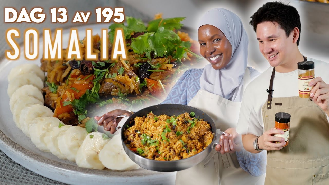 Afrikansk mat med Khadija | Nationalrätten Dag 13: Somalia