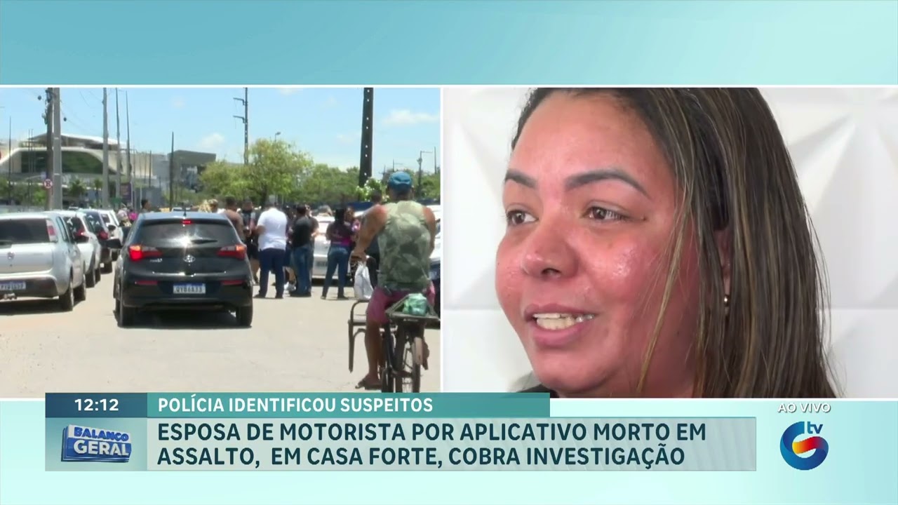 Esposa do motorista por aplicativo morto em assalto cobra por justiça no caso