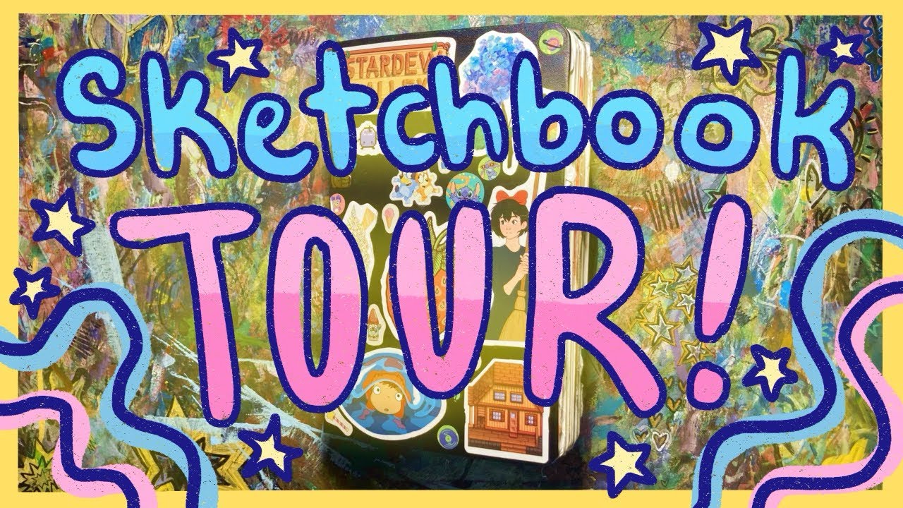 ✨Обзор нашего скетчбука!💫