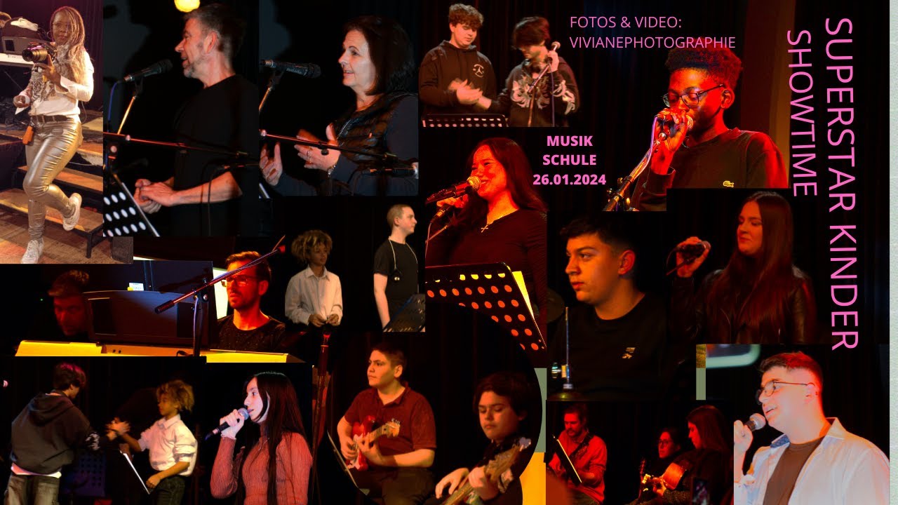 Musikalische Talente in Wien eingefangen: VIVIANEPHOTOGRAPHIE SHOWTIME SUPERSTAR KINDER 26.01.2024