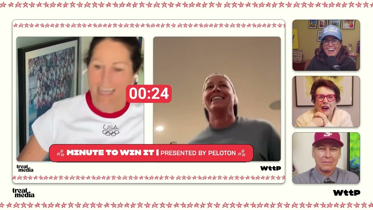 Soccer Legends Julie Foudy vs Abby Wambach: Epic Treadmill Battle with BJK Cheering