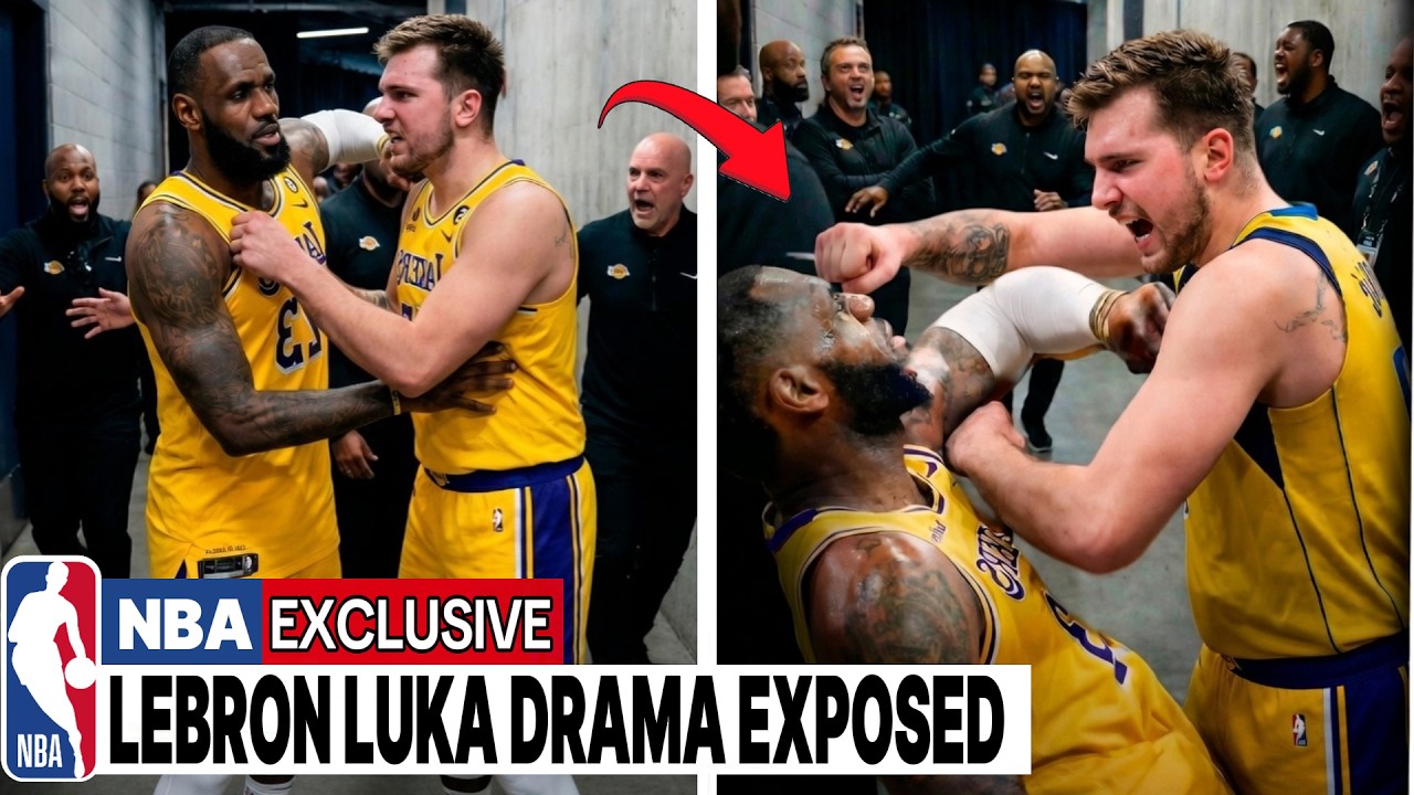 Luka Doncic FINALLY Snaps on LeBron James After Locker Room Tension Boils Over