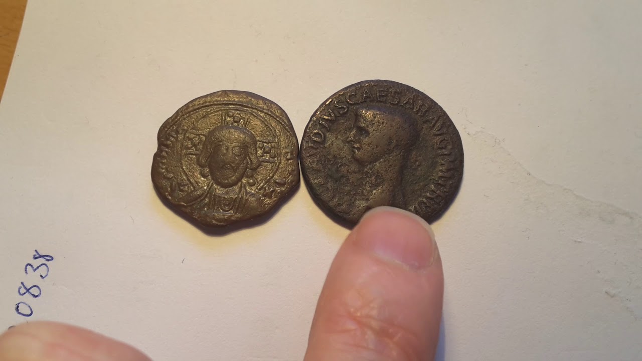 Byzantine anonymous follis of Basil II or Constantine VIII