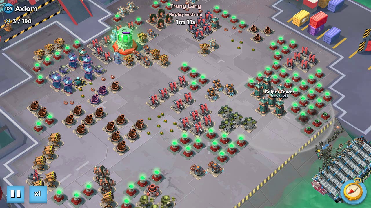 Boom Beach - Axiom 190 - Hooka 1/7 + Brick Solo