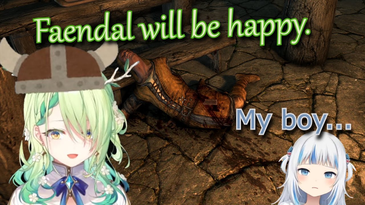 Psychopath Fauna kills Sven and his mother, revives his corpse, and plants his house