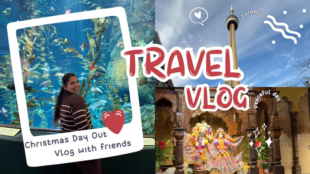 Come with me to Ripley Aquarium 🇨🇦🐠 | Toronto Diaries | Khushi Chopra 