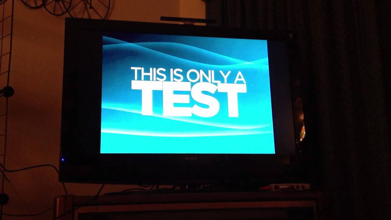 National EAN Test, 2011-11-09, WBRE via Dish Network
