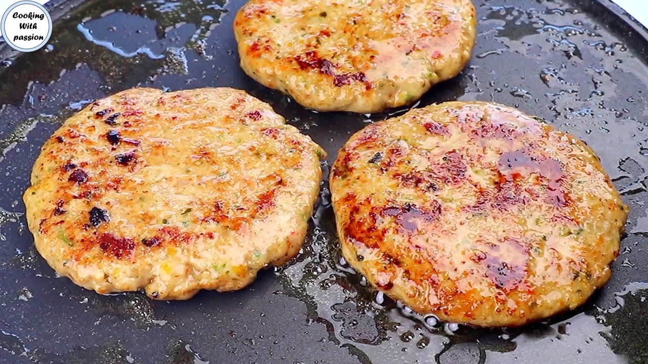 Chicken kebab ORIGINAL Recipe by Cooking with passion, NEW Healthy Burger Patty Kabab,Make & Freeze