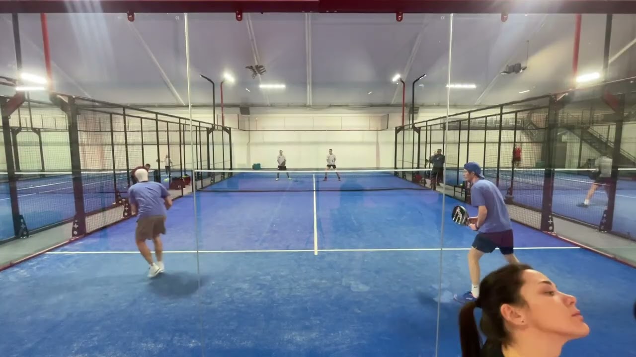 ФПР 100 Padel парк 22.02. Матч за третье место - первый сет: Пряхин/Дерунов 7-6 Балабашин/Жуков 