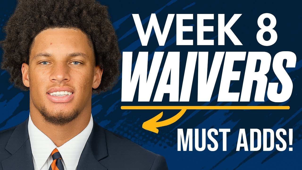 Week 8 Waiver Wire Adds | 2025 Fantasy Football Advice