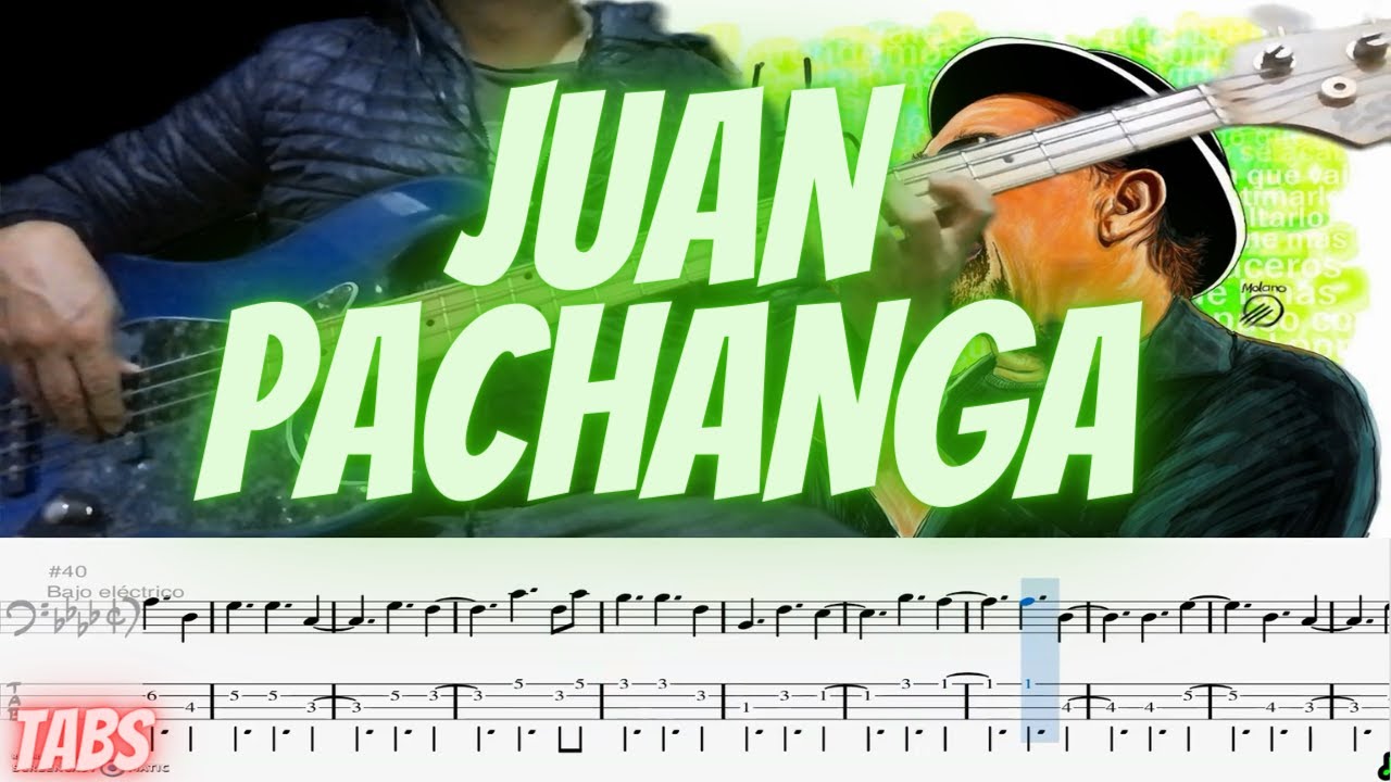 🎵Juan pachanga ruben BLADES BASS cover TABS tutorial - LATIN BASS LINE