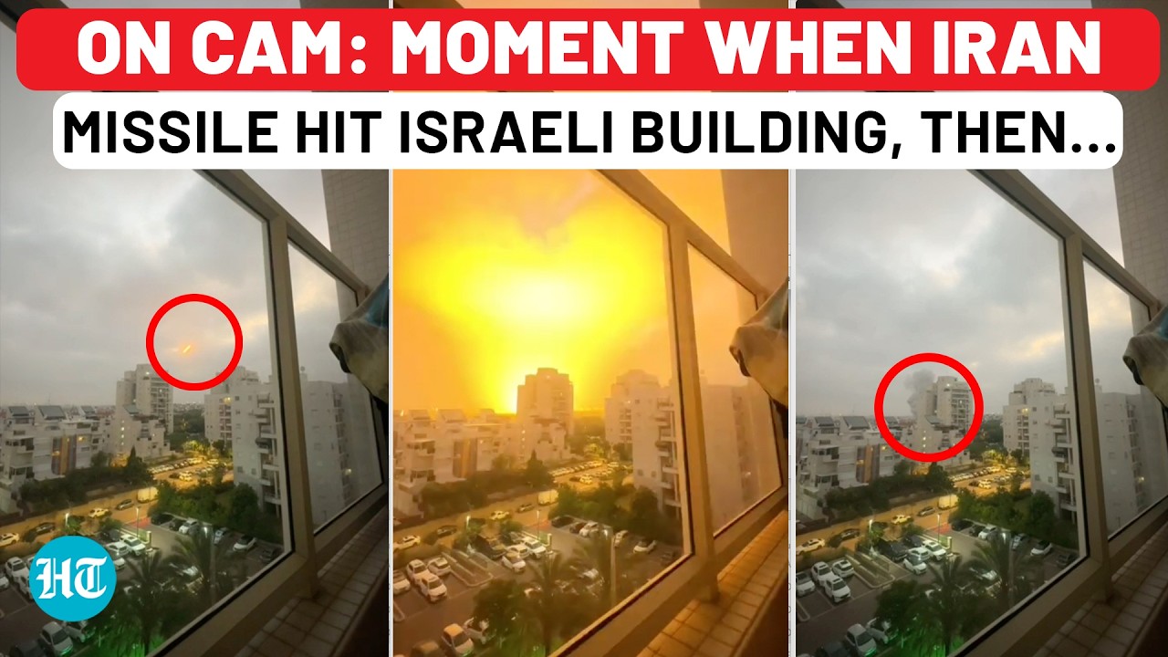 New Video of Iran Missile Hitting Israel Building; Many Dead, Dozens Hurt Or Trapped In Rubble