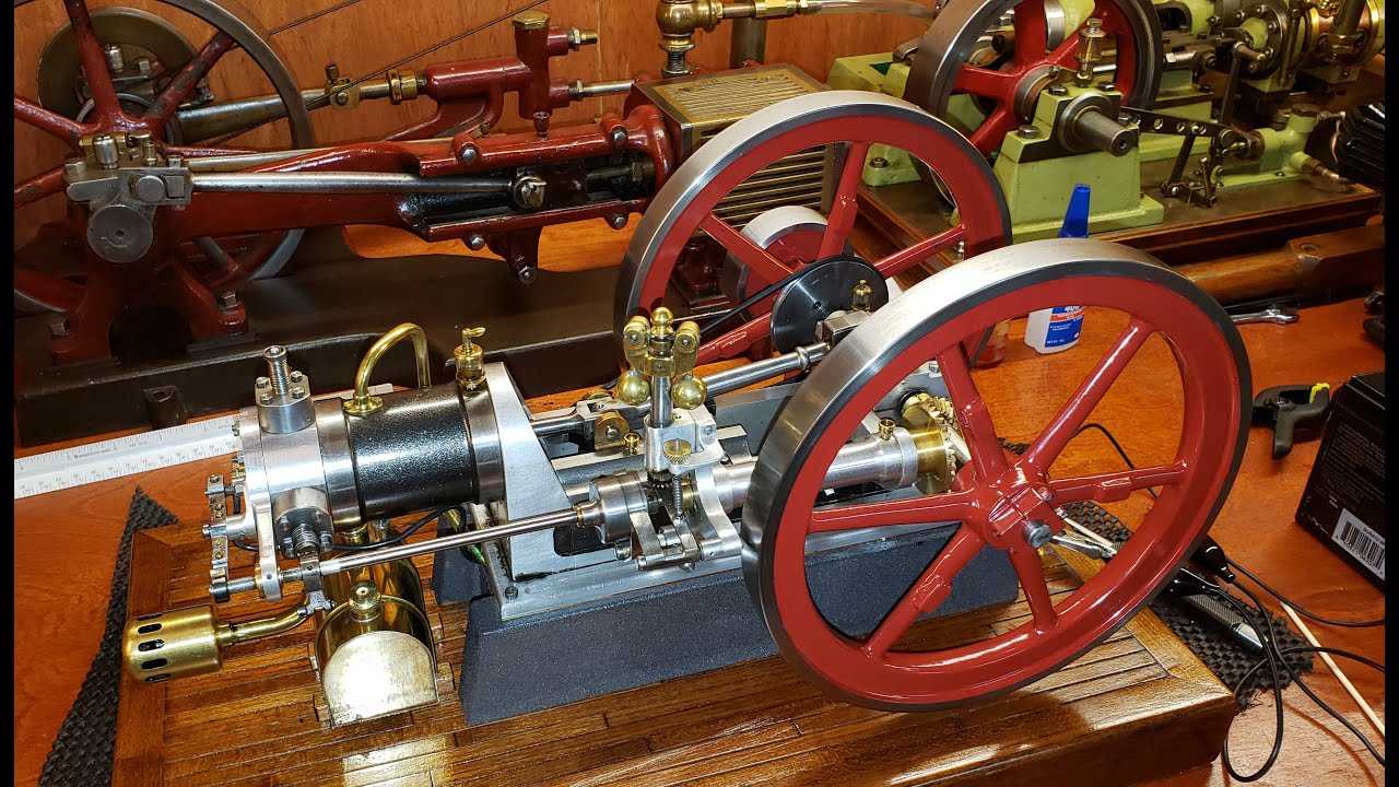 Callahan Inspired Cam Stopper Hit & Miss Gas Engine Model Design by Doug Kelley Built By Joe Higgins