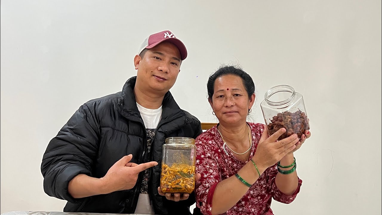 JOJO KO CHICKEN ACHAR KO RECIPE 💙 AMMA KO REACTION 👀