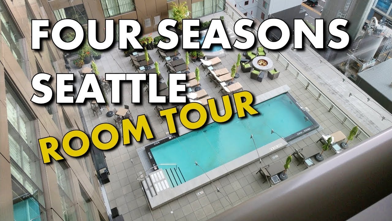 BEST LUXURY HOTEL IN SEATTLE - Four Seasons Room Tour