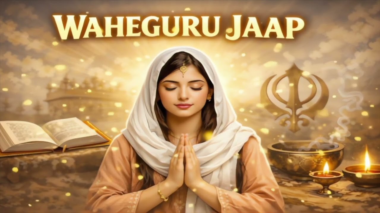 WAHEGURU JAAP l Naam jaapo; The Path to Inner Peace l Peace, Love, and Blessings