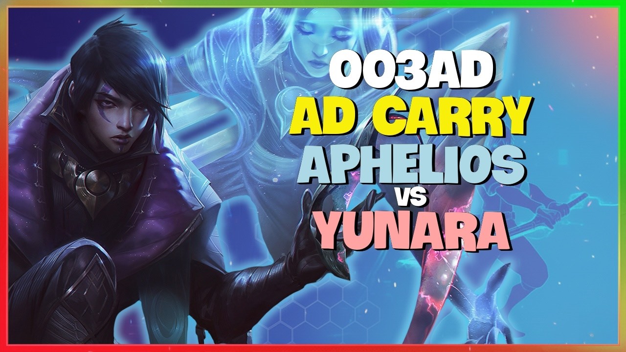 Rank 1 Aphelios : This Dude is CRUSHING Yunara in Challenger Elo