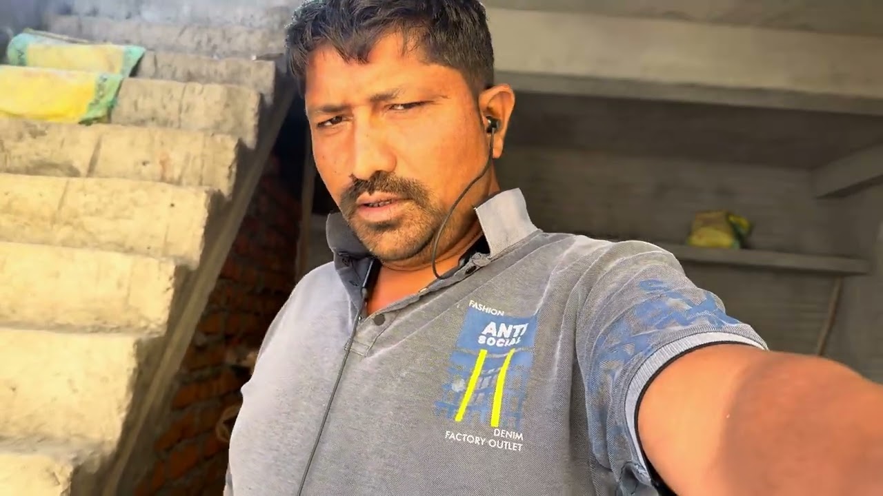 આજે કામ કર્યું🏠⚒ મોટપ ગામ દેસાઈ નું મકાન#gujarat//vilog//￼ video