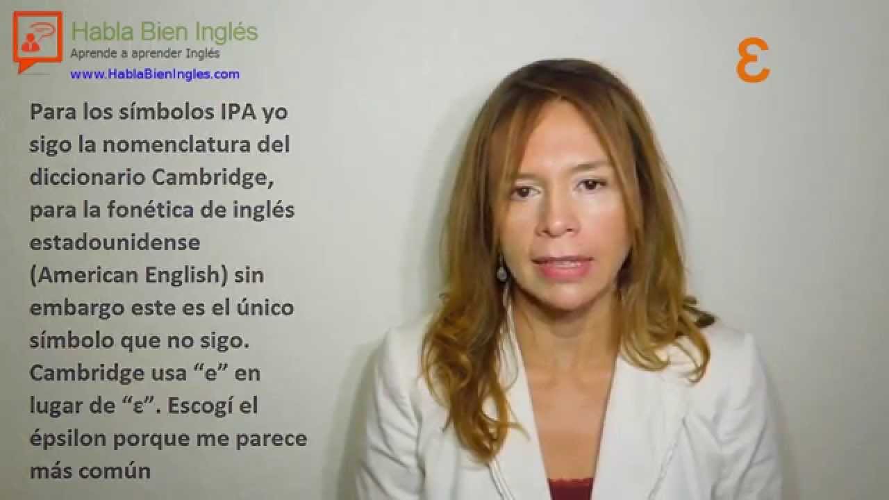 Fonética Inglesa Estadounidense (American English) ɛ (e)  Sound