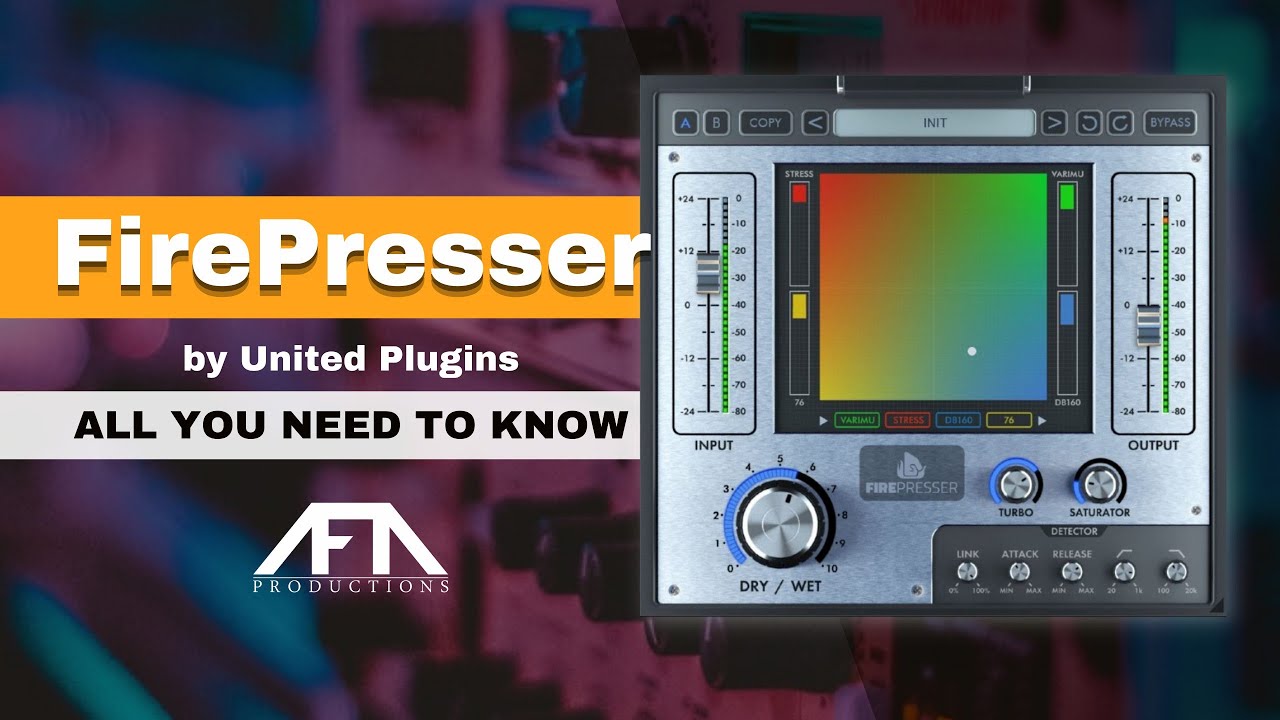 FirePresser By FireSonic – 4 Compressors In 1 Plugin!
