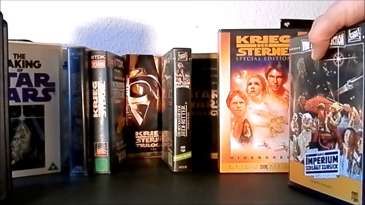 STAR WARS - 144 - KRIEG DER STERNE (STAR WARS)  VHS TAPES