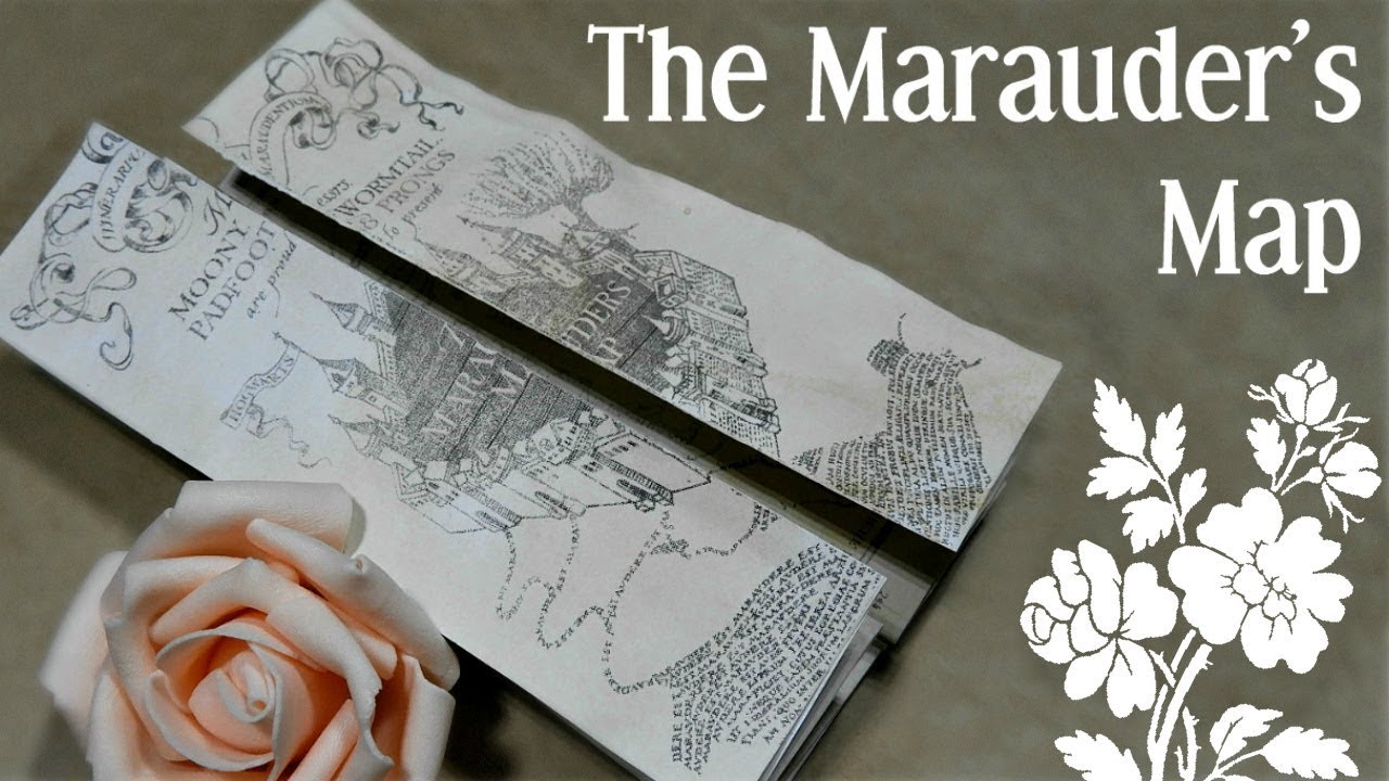 DIY Карта Мародеров / The Marauder's Map