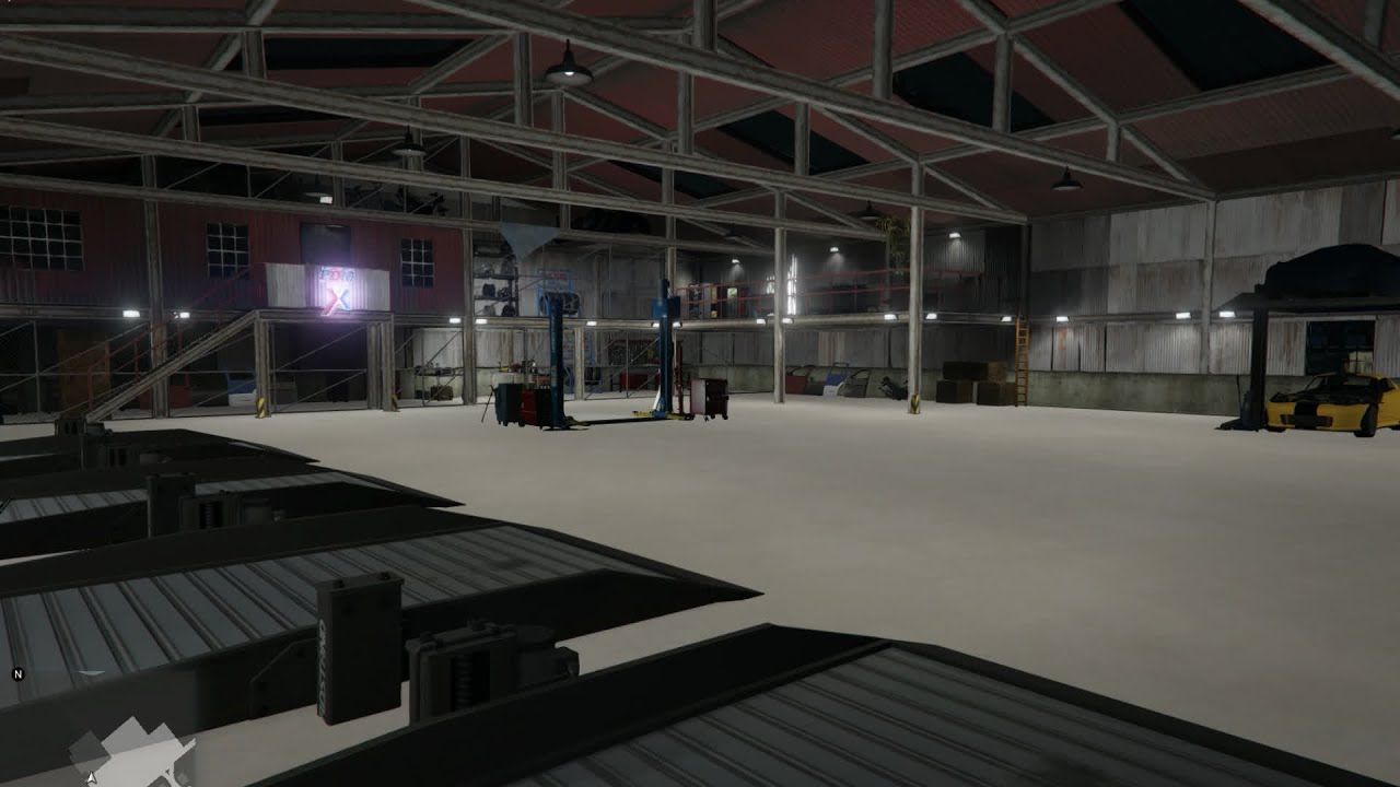 GTA V MLO Interior Cayo Workshop By Brother