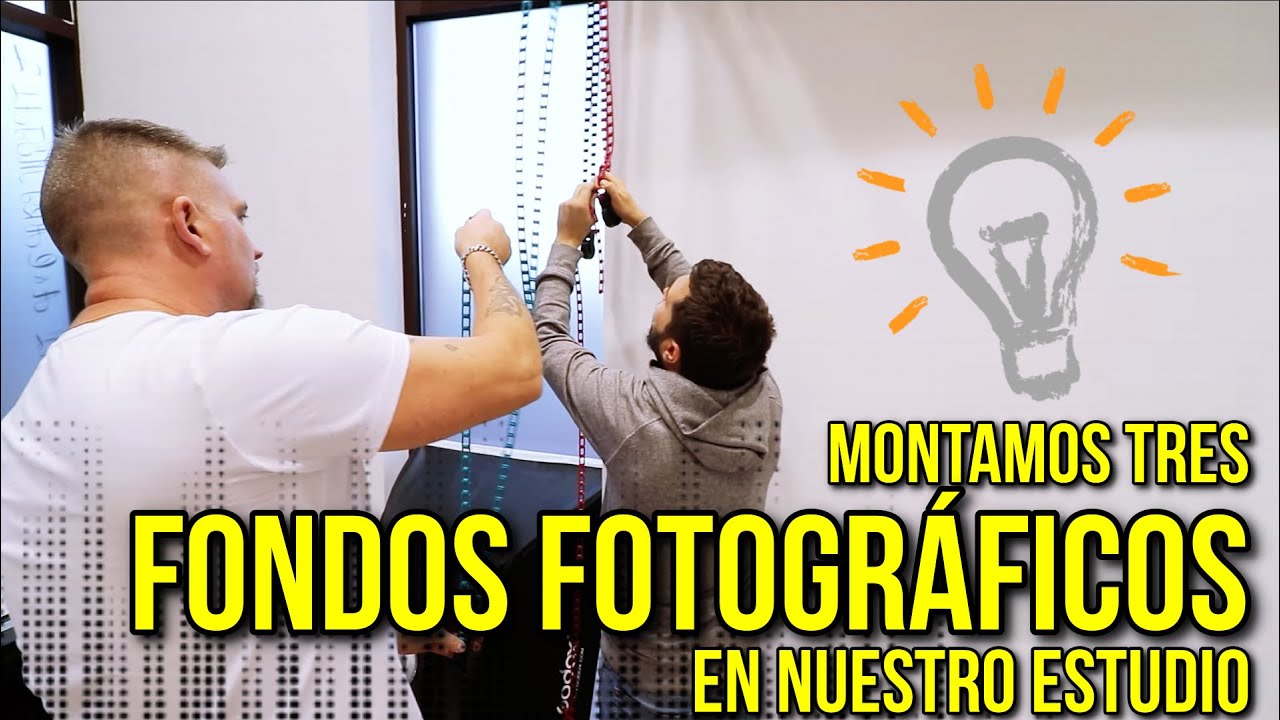 🔨✔️ Como montar fondos fotográficos de papel para un estudio | Julian Marinov