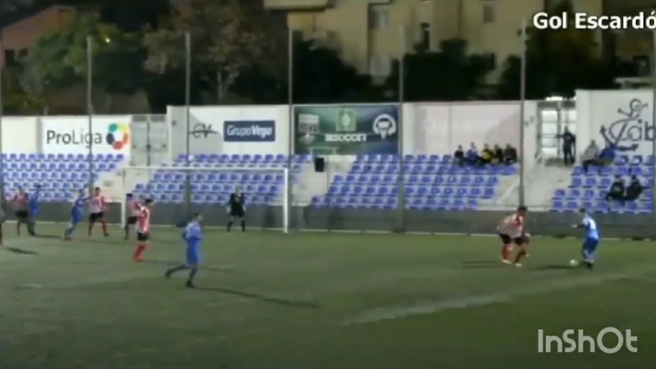 Golazo de &Aacute;lex Escard&oacute; en El Palo - Atl&eacute;tico Porcuna