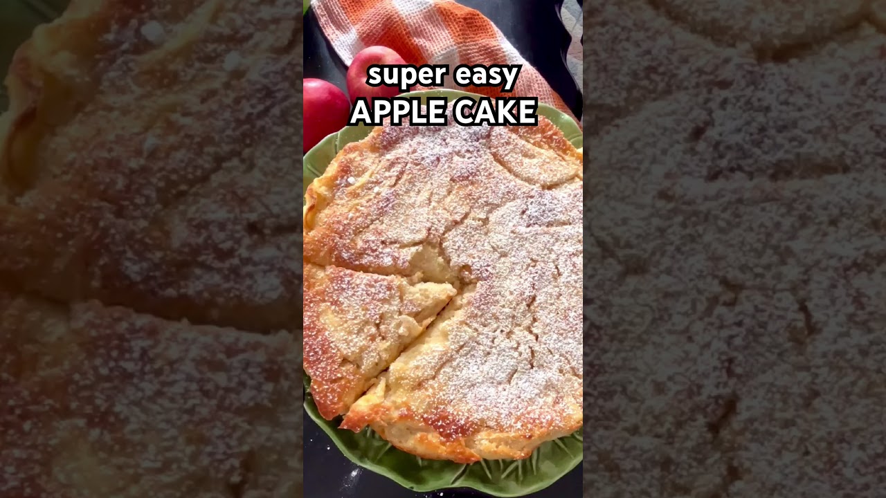 Super Easy Apple Cake