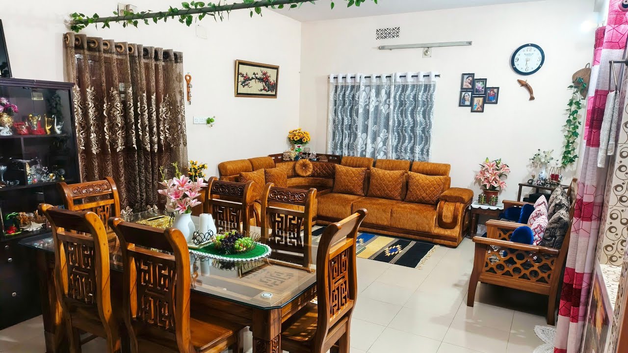 Bangladeshi living room decor idea.small living room tour #roomdecor 