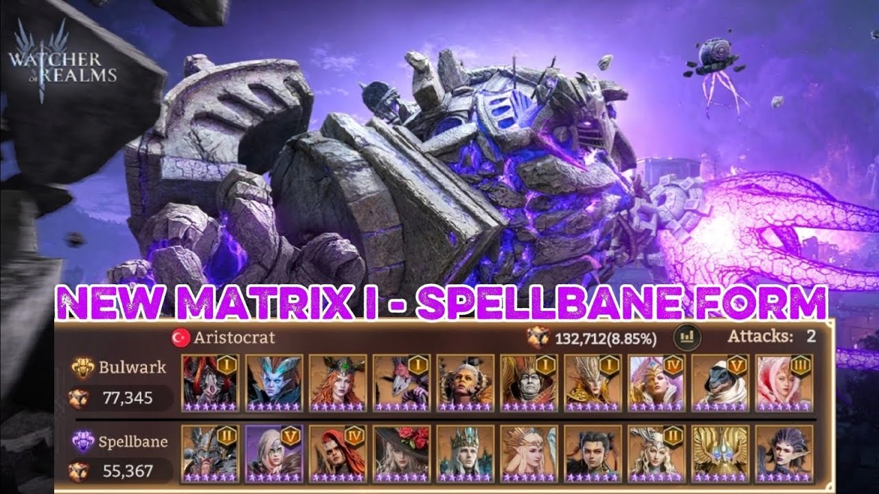 New Matrix 1 - Physical Phase (Spellbane Form) 55k