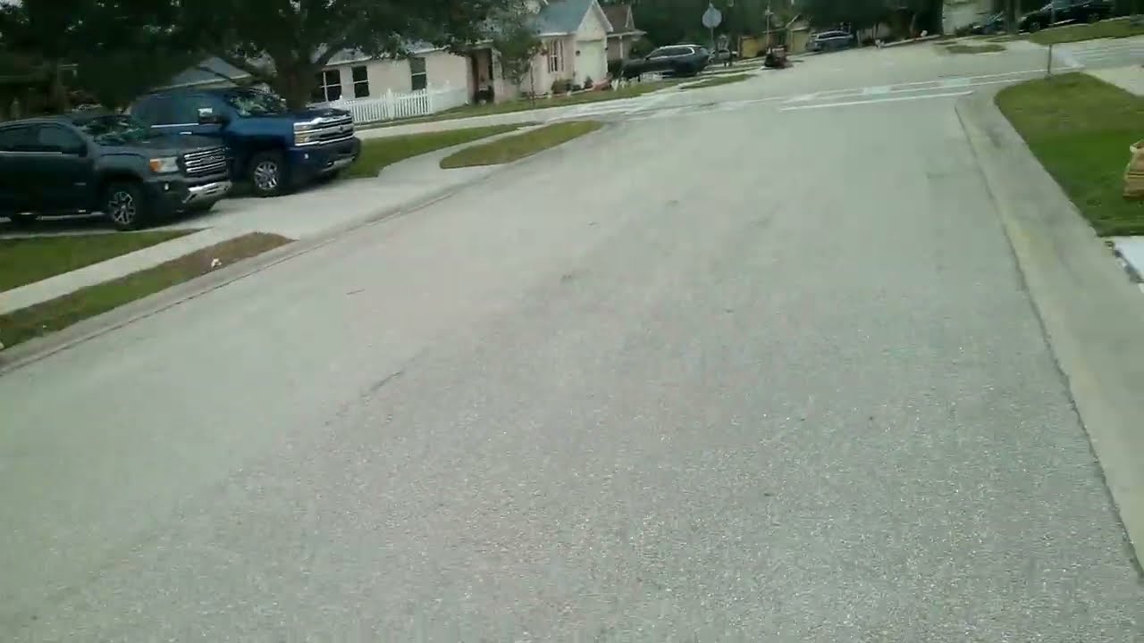 Riding The Electric Scooter with 350W Motor sold at Walmart