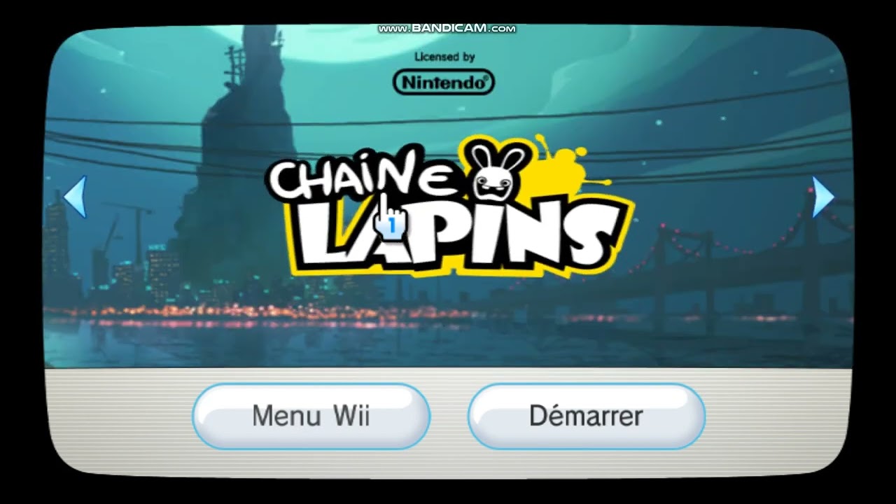 My virtual Wii menu