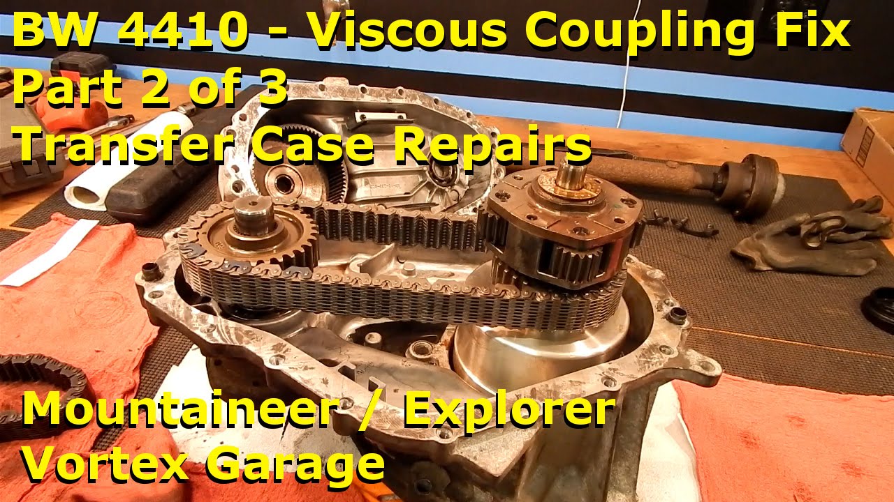 Mountaineer / Explorer - BW 4410 Viscous Coupling Pt 2 - TC Repair - Vortex Garage Ep.13