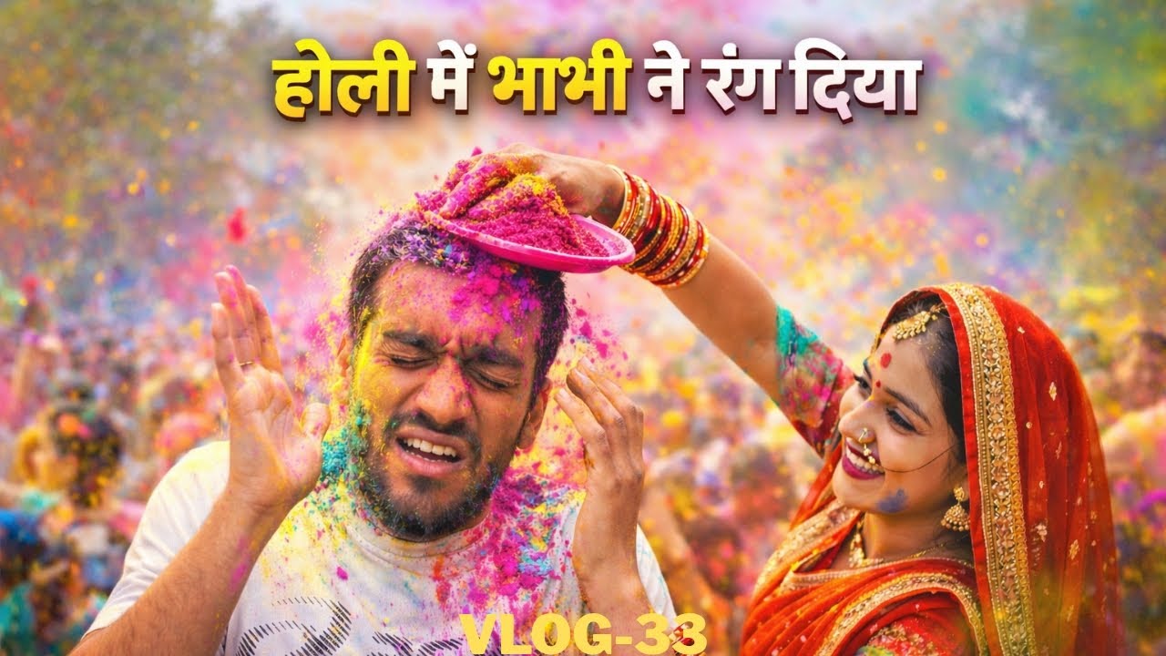 Vlog-33 | Aaj To Holi H  |@sudhBihariFamily  #viralvideo#trending #viral #funny #comedy #trend #vlog