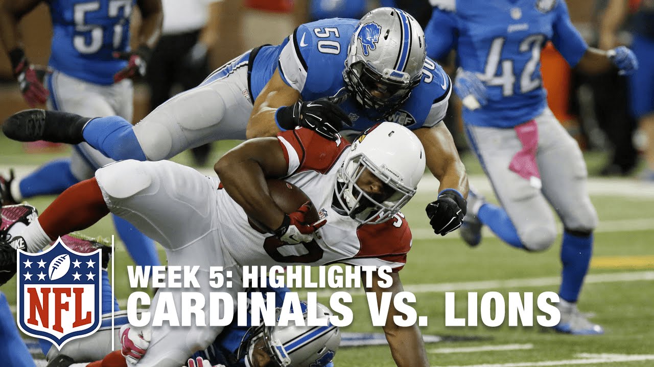 Cardinals vs. Lions | Week 5 Highlights | NFL